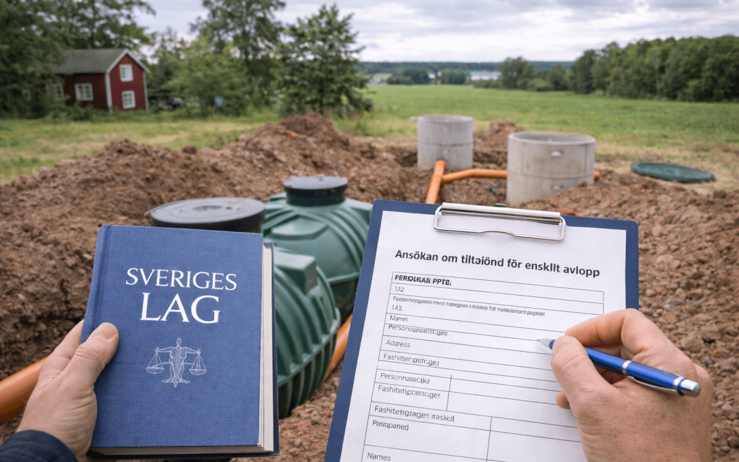 Lagar och regler för enskilt avlopp